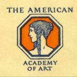 The American Academy of Art Logo - 1920s