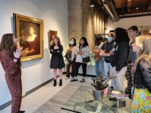 Academy Students and Faculty visiting Heritage Auction House in Chicago, IL